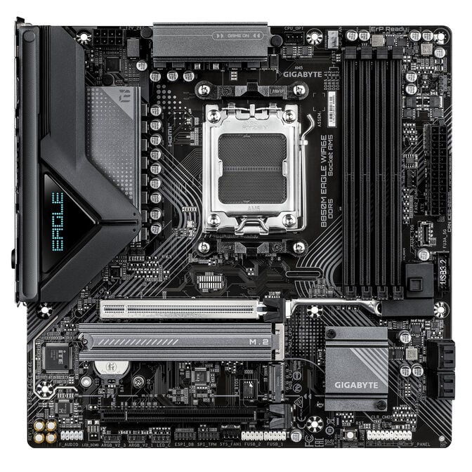 GIGABYTE B850M Eagle WiFi6E, AMD B850 Mainboard - Sockel AM5, DDR5 image number 2
