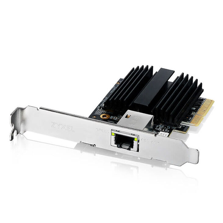ZyXEL XGN100C 10 Gigabit LAN adapter, RJ-45, PCIe 3.0 x4 image number 1
