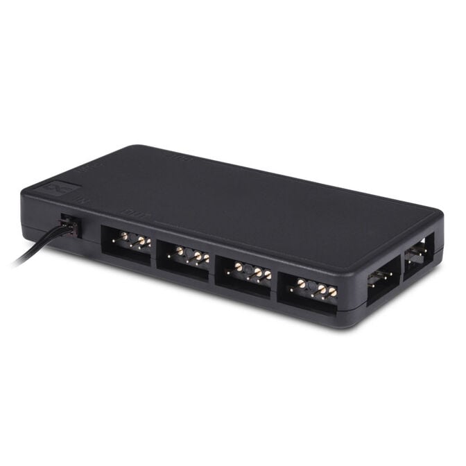 Alphacool Core 11x 3-Pin DRGB Splitter - black image number 2