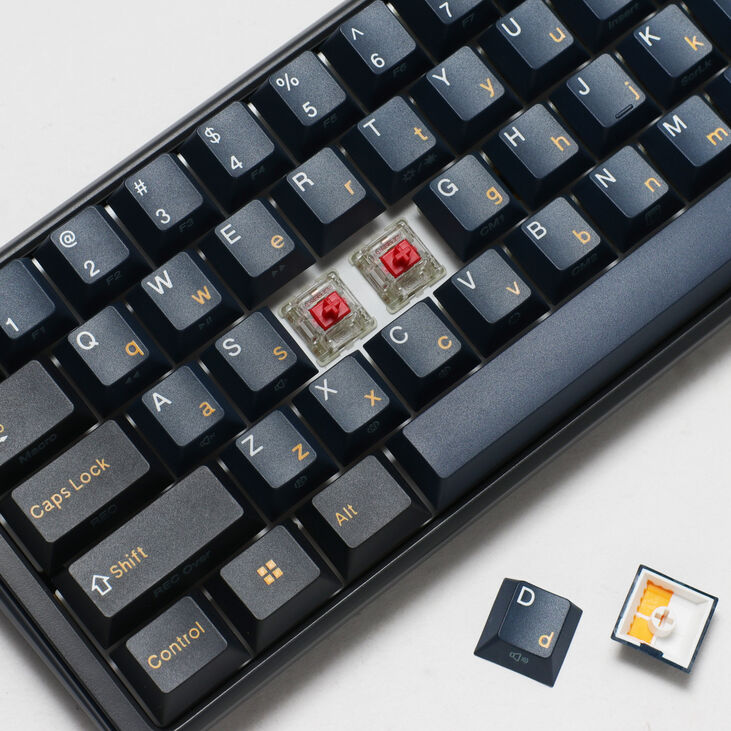 Ducky One 3 Pro Mini Nazca Line Gaming Keyboard, mechanical, 8,000 Hz, Hot Swap, RGB - Cherry MX2A Red, ANSI (US) image number 11