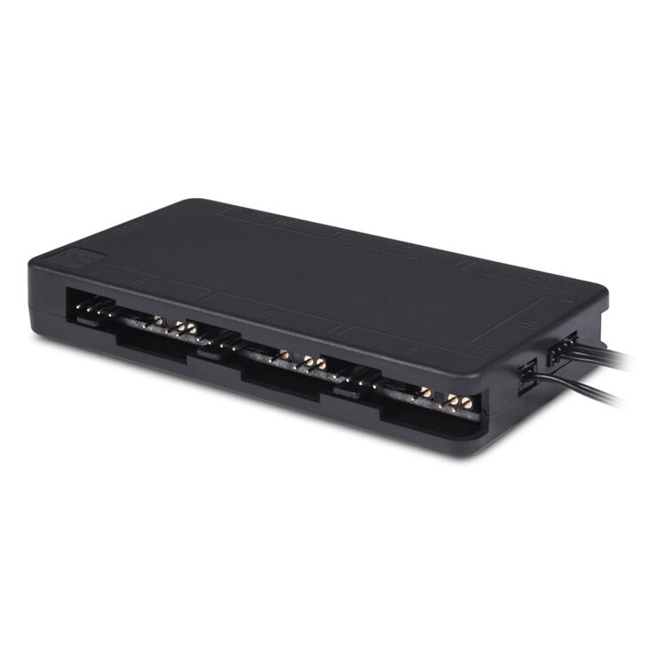 Alphacool Core 6x 4-Pin PWM/ARGB Hub/Splitter - schwarz image number 3