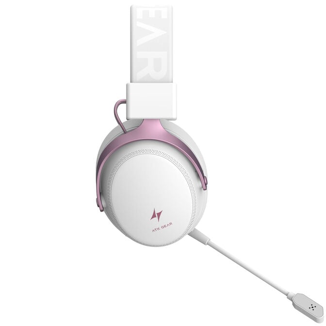 ATK N9 Neptune Ultra Wireless Gaming Headset - white/pink image number 5