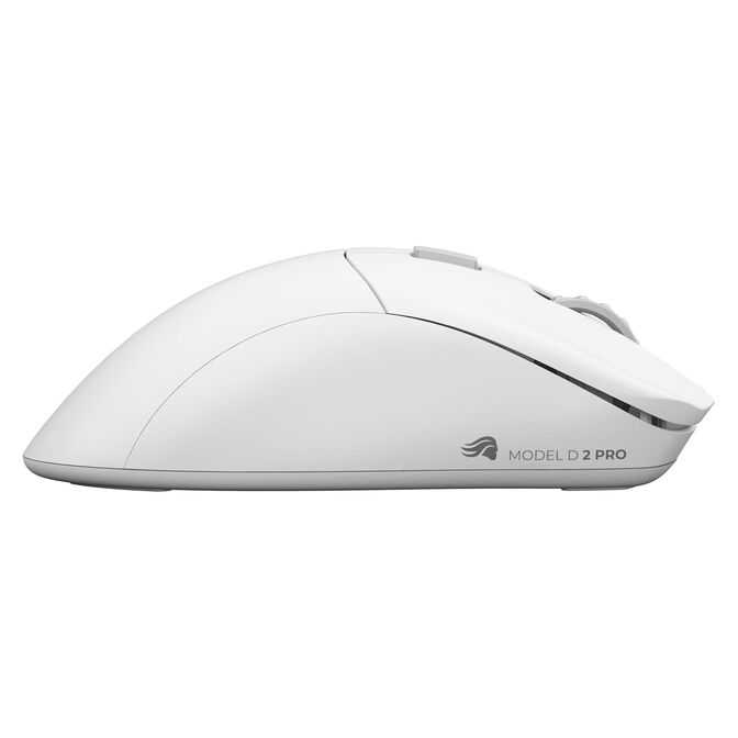 Glorious Model D 2 PRO 4K/8KHz Edition Wireless Gaming Mouse - white image number 2