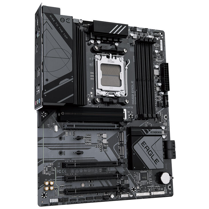 GIGABYTE B650 Eagle motherboard, Socket AM5, AMD B650, ATX, DDR5 image number 1