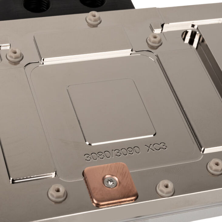 Watercool Heatkiller V for RTX 3080/3090 EVGA XC3, ARGB - Nickel + Acetal image number 6