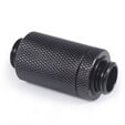 Alphacool ES D-Plug, 31.5-46.5mm, G1/4 male to G1/4 male - black image number null