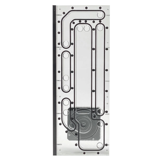 Stealkey Customs SK-Crossflow - O11D XL Evo Distroplate D5/DDC - Acrylic image number 1