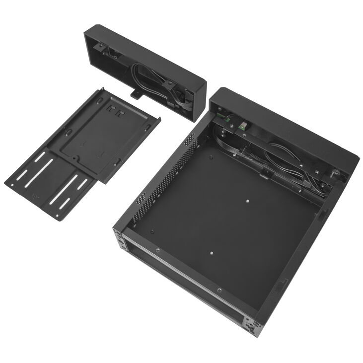 SilverStone Milo 10 Mini-PC-Gehäuse, Mini-ITX - schwarz image number 7