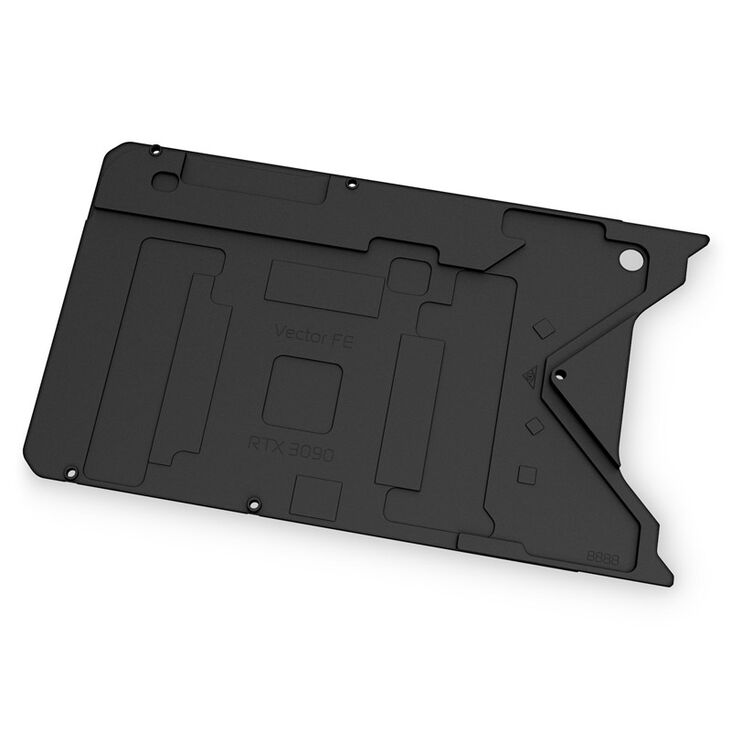 EK Water Blocks EK-Quantum Vector FE RTX 3090 Backplate - schwarz image number 1