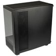 GSI SmartAssembly ARGB Glass Micro-ATX PC case, mid tower, Micro-ATX, Tempered Glass - black, 650 watts bronze power supply image number null