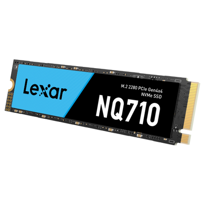 Lexar NQ710 NVMe SSD, PCIe 4.0, M.2, Type 2280 - 500GB image number 0