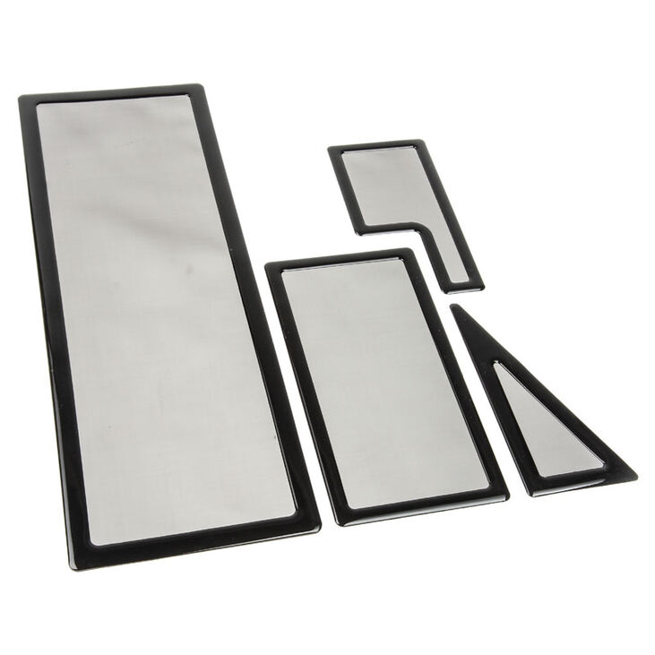 Demciflex Staubfilter-Set für NZXT Switch 810 - schwarz/schwarz image number 0