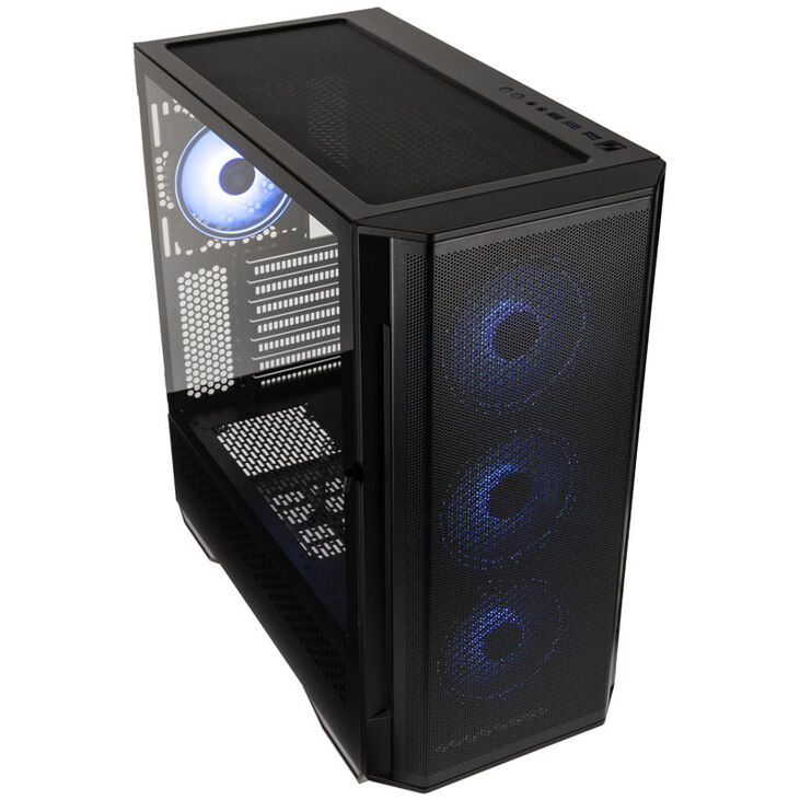 Kolink Observatory Y Mesh ARGB Midi-Tower - schwarz image number 1