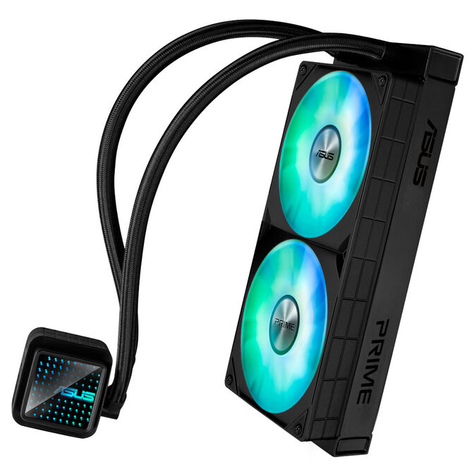 ASUS PRIME LC 240 ARGB Komplett-Wasserk&uuml;hlung - 240 mm, schwarz image number 2
