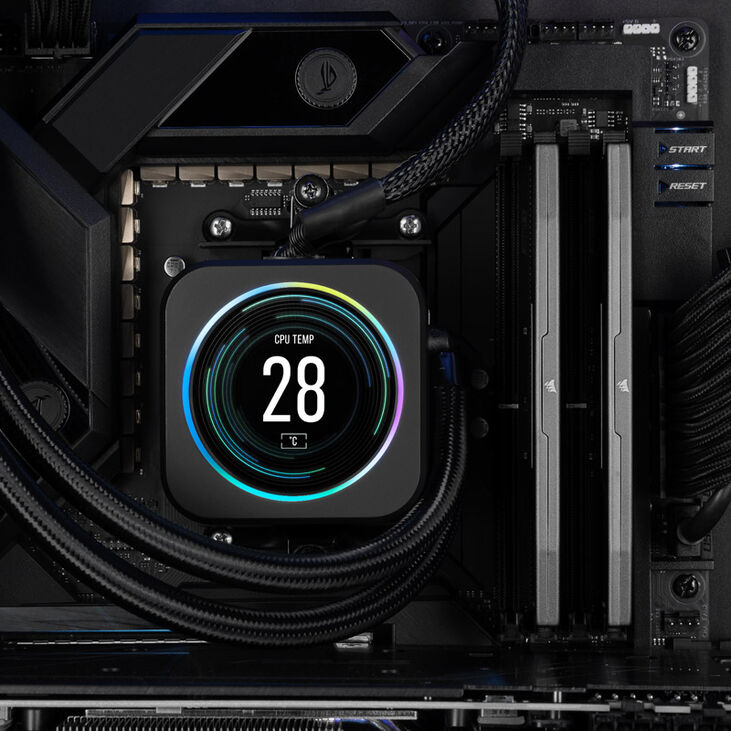 Corsair Vengeance DDR5-5200 RAM, CL40, EXPO - 32 GB Dual-Kit, grau image number 5