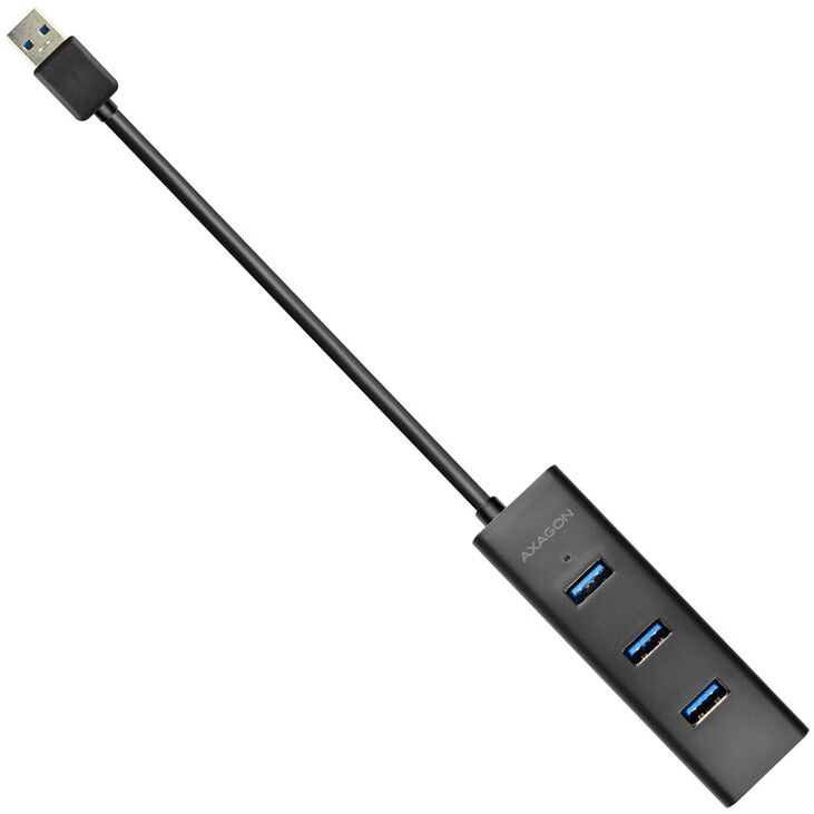 AXAGON HUE-S2B USB-A-Hub, 4x USB 3.0, external power supply - 30 cm image number 2