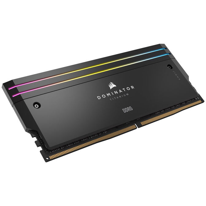Corsair Dominator Titanium DDR5-7200 RAM, CL34, XMP - 32 GB Dual-Kit, black image number 3