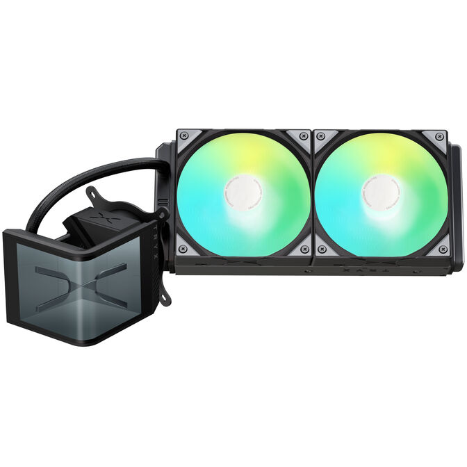 TRYX PANORAMA SE ARGB 240 Komplett-Wasserk&uuml;hlung, 3D-AMOLED-Display - 240mm, schwarz image number 2