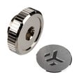 EK Water Blocks EK-Quantum Torque Plug G1/4 inch - with EKWB Logo, Nickel image number null