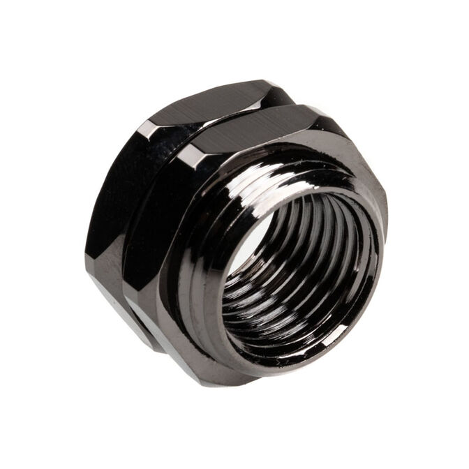 XSPC Case Pass-Through G1/4 inch - chrome black image number 1