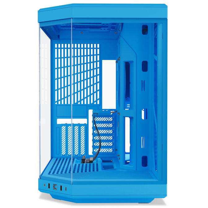 Hyte Y70 PC Case, Mid Tower, Standard &ndash; Blueberry Milk image number 1