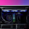 Cooler Master MasterLiquid 360 Atmos 2 LCD ARGB AIO Cooler - black image number null