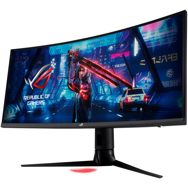 ASUS ROG Strix XG349C, 34 inch Gaming Monitor, 180 Hz, IPS, G-SYNC Compatible image number 3