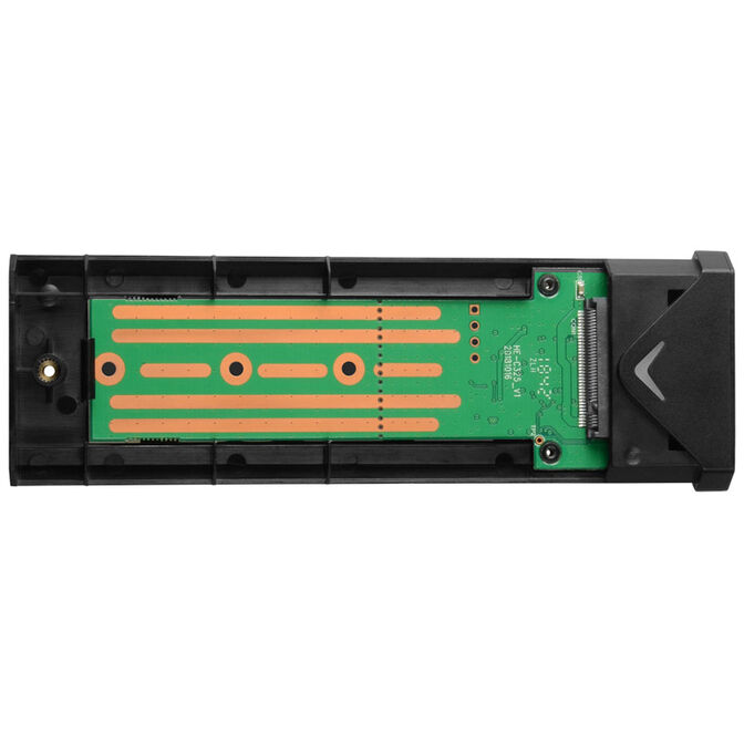 AXAGON EEM2-UG2 externes M.2-Geh&auml;use, USB-C 3.1, M.2 NVMe SSD image number 3