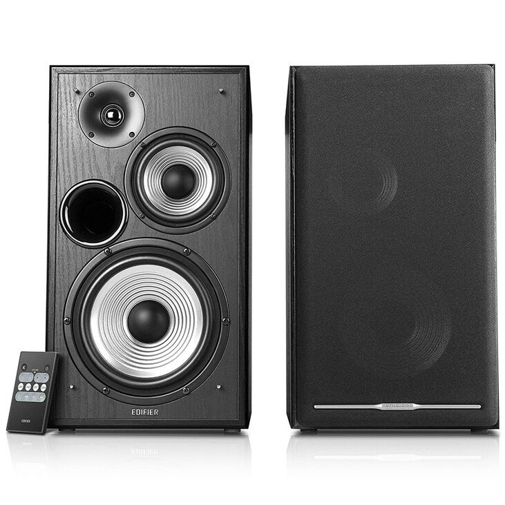 Edifier R2750DB 2.0 Bluetooth Regallautsprecher (Paar) - schwarz image number 2