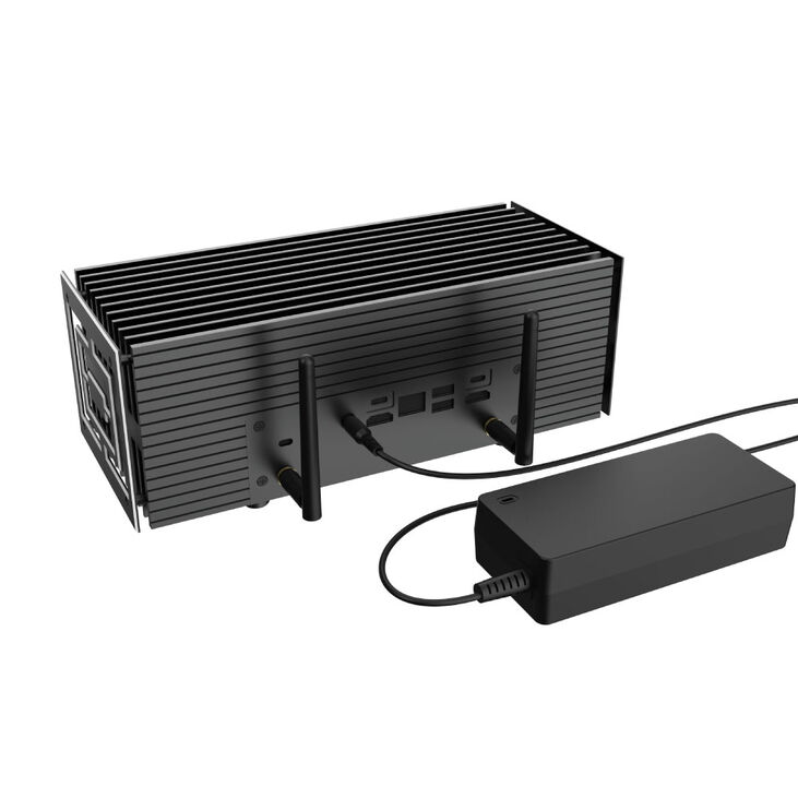 Akasa Turing RC Pro UCFF-Gehäuse (ASUS NUC) - schwarz image number 4