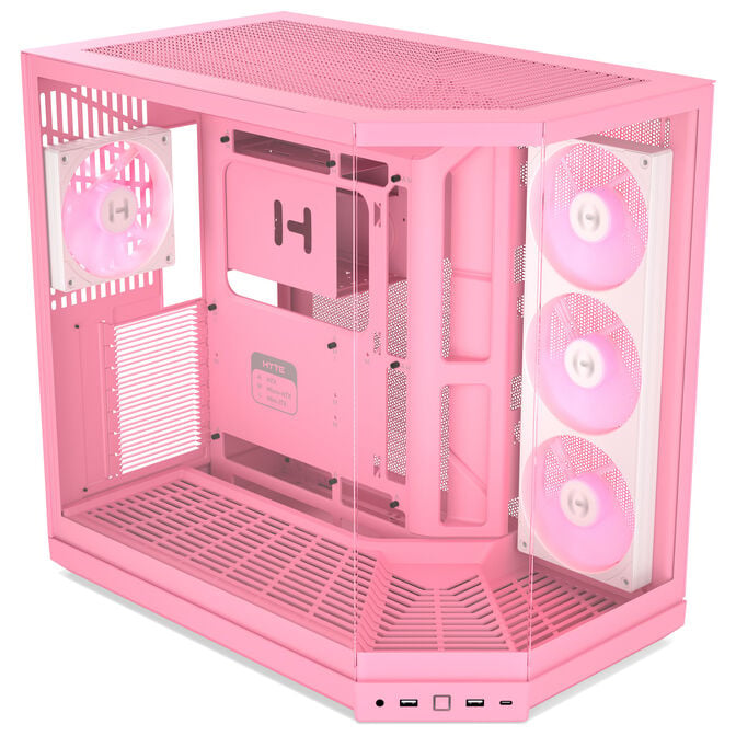HYTE Y50 Midi Tower - Strawberry Milk image number 2