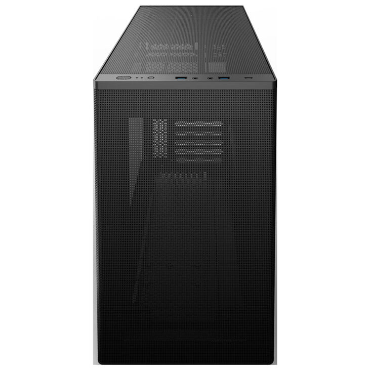 Aerocool Stormfront Mini PC case, Mini Tower, mATX, Tempered Glass - black image number 1