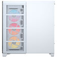 Corsair FRAME 4500X LX-R RGB PC Case, Mid Tower, E-ATX, Tempered Glass - White image number null