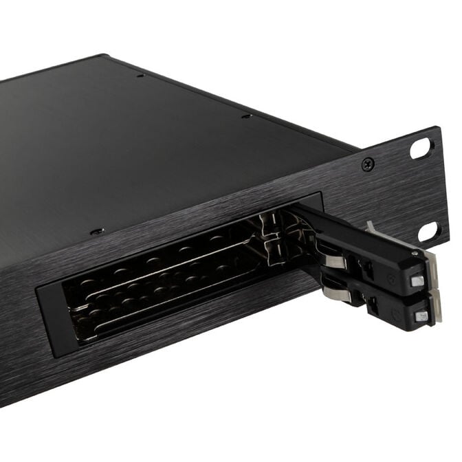 Akasa Galileo TU1 Thin-Mini-ITX 1U case, OEM - black image number 5