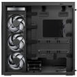 ARCTIC Xtender PC-Geh&auml;use, Midi-Tower, E-ATX, RGB, Tempered Glass - inklusive vertikaler GPU-Halterung & Riser-Kabel, schwarz image number null