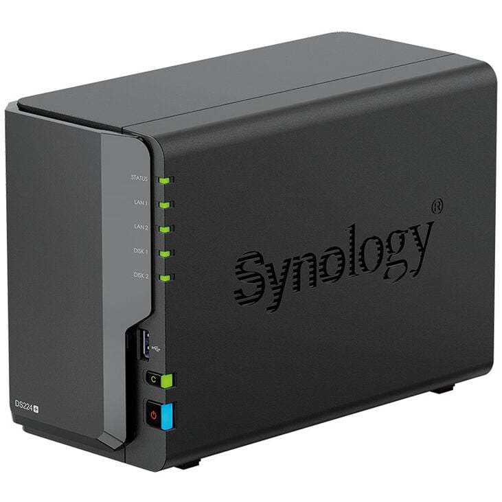Synology DiskStation DS224+ NAS, 2GB RAM, 2x Gb LAN - 2-Bay image number 1