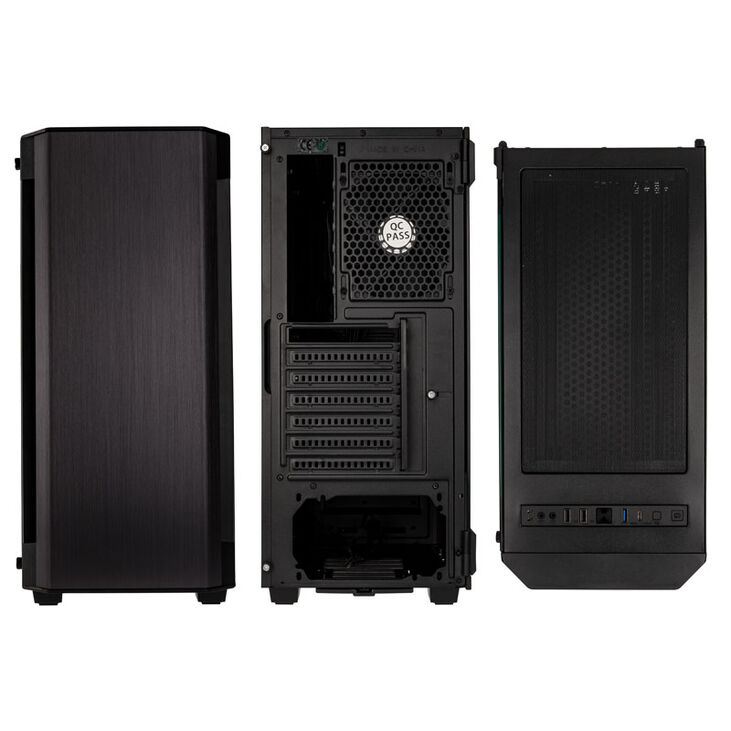 Kolink Refine RGB Midi-Tower, Tempered Glass - schwarz image number 3