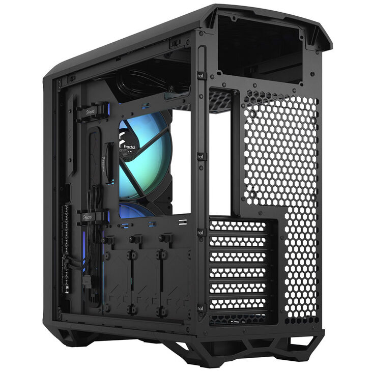 Fractal Design Torrent Compact RGB Midi-Tower Light Tint, Tempered Glass, schwarz image number 8