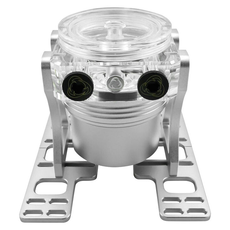 Singularity Computers Protium Vertical Mount for pumps und reservoirs - silver image number 3