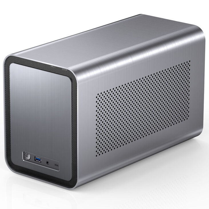 Jonsbo N1 Mini-ITX Gehäuse - grau image number 2