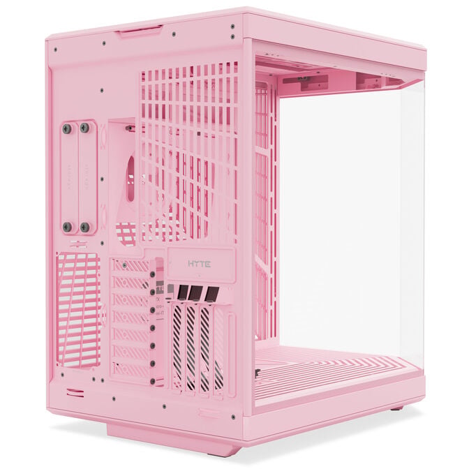 Hyte Y70 PC Case, Mid Tower, Tempered Glass - Strawberry Milk image number 5