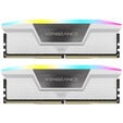 Corsair Vengeance RGB DDR5-6000 RAM, CL30, XMP, EXPO - 32GB Dual-Kit, wei&szlig; image number null