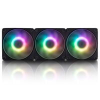 InWin AM120S RGB PWM L&uuml;fter 3er Pack - 120mm, schwarz