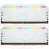 Corsair Dominator Platinum RGB DDR5-5200 RAM, CL40, XMP - 32 GB Dual-Kit, weiß image number null