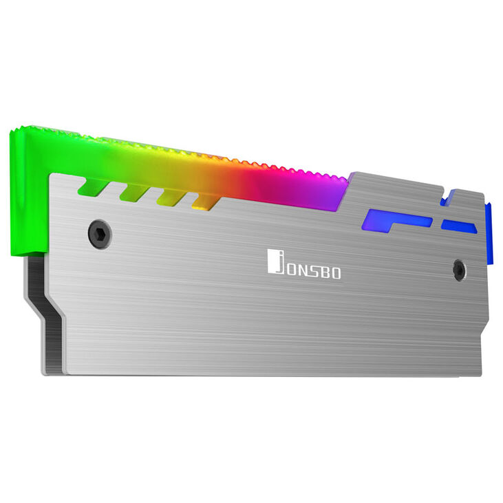 Jonsbo NC-3 2x ARGB-RAM Cooler - silver image number 1