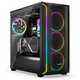 be quiet! Shadow Base 800 FX PC Case, Mid Tower, E-ATX, RGB, Tempered Glass - black image number null