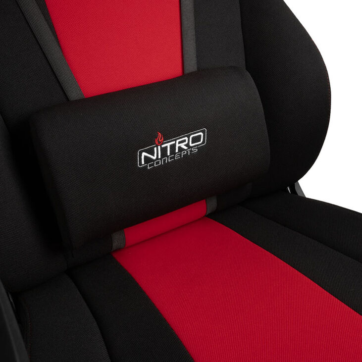 Nitro Concepts E250 Gaming Chair - Inferno Red image number 7