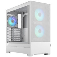 Fractal Design Pop Air RGB White TG Clear Tint Mid Tower - White