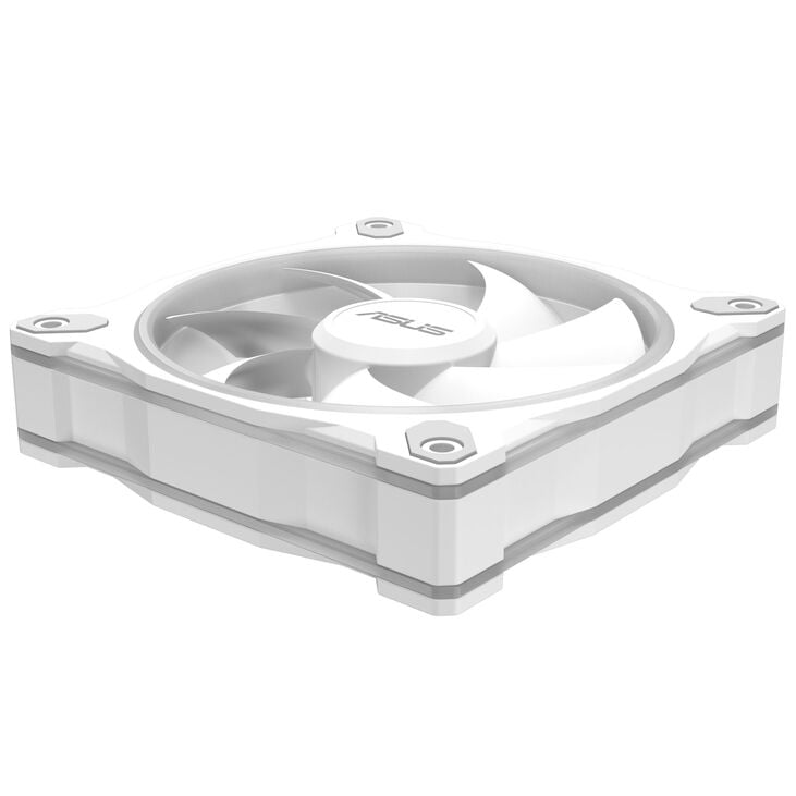 ASUS Prime MR120 ARGB Fan, PWM, Aura Sync - 120mm, white, triple-pack image number 13