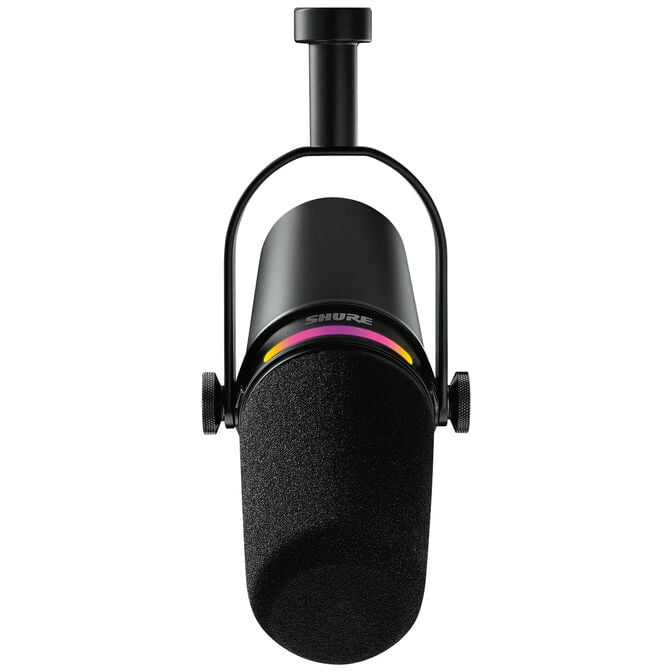 Shure MV7+-BNDL Podcast Microphone XLR/USB - black with stand image number 5